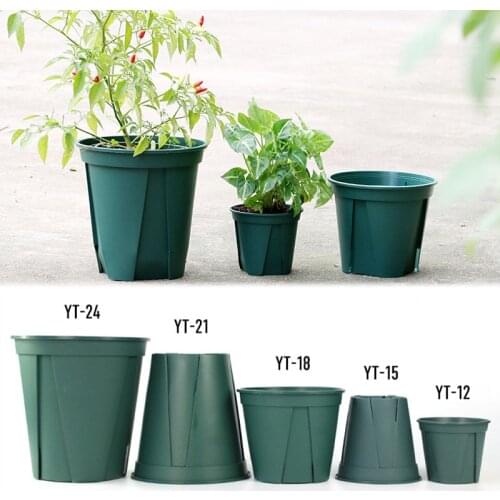 1pcs Plastic Nursery Pot Seedling Tray Home Garden Root Plant Pot Transplant Flower Container Succulent Flowerpot Large Capacity