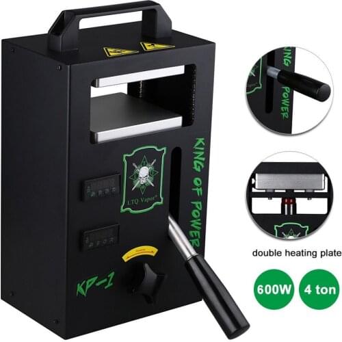 Hydraulic Rosin Press Machine Portable Dual Heated Plates Oil Wax Extracting Tool 4Ton T-shirt Clothes Heat Transfer Machine