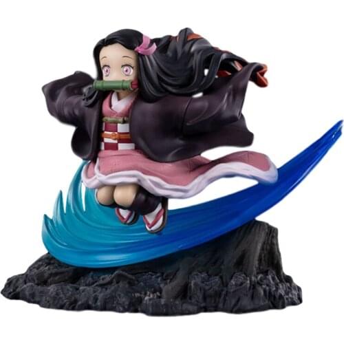 Pre-Sale Demon Slayer Kamado Nezuko Anime Figure Cute Cartoon Character Model 11Cm Collectibles Pvc Model Toys Doll Gift