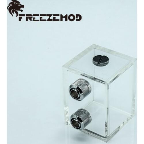 QYFREEZE full-transparent PMMA acrylic tank computer water cooling tank. GQSX-T2