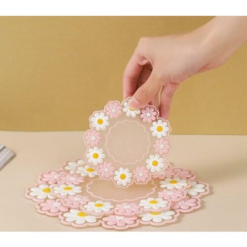 Silicone Heat Insulation Pad Pvc Table Mat High Temperature And Anti-scald Pot Mat Household Bowl Mat Coaster