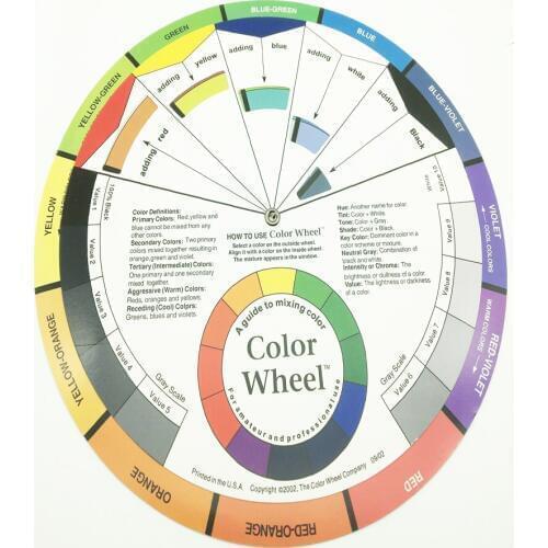 Tattoo Pigment Color Wheeler For Eyebrow Lip eyeliner Permanent Makeup Hot Sale Tattoo Beauty Makeup Accessory Tattoo Ink Colors