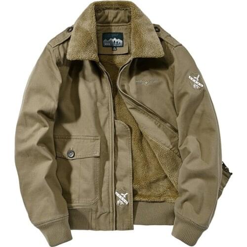 2020 New Coats Outwear Windbreaker Men Jacke Winter Jacket Men Thick Wool Liner Military Cargo Mens Jackets Big Size M-4XL