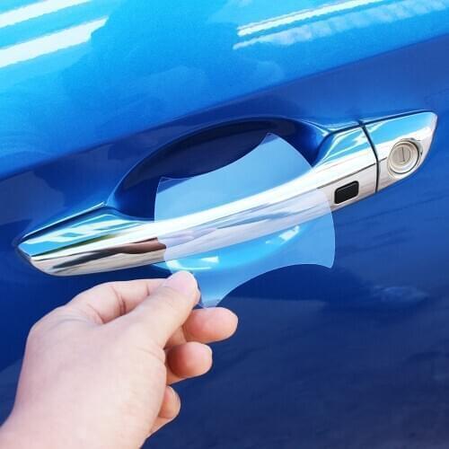 5Pcs/Set Car Handle Protection Film Sticker for Nissan Qashqai j10 j11 x Trail t32 t31 Tiida Juke