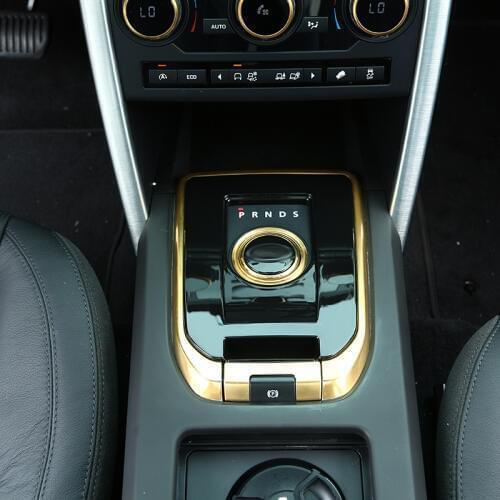 1 Pcs ABS Gloss Black Gear Shift Cover Trim For Land Rover Discovery Sport 2015-2017 Car Accessories