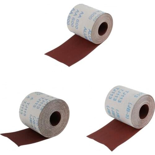 10m Emery Cloth Roll 600 Grit Sandpaper for Cleaning Copper Pipe And Fitting