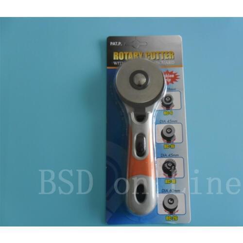 5PCS/PACK New 60mm rotary cutter blade,Very sharp fit for cutting paper,leather,cloth,5PCS Blades free gift