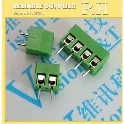 50PCS/lot KF3960 2P 3P 3.96MM PCB terminal Screw type MG396