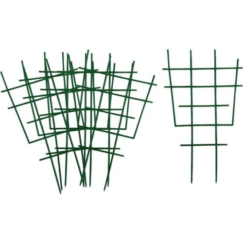 6Pcs Mini Climbing Plant Trellis Flower Pot Support 12'' Garden Trellis