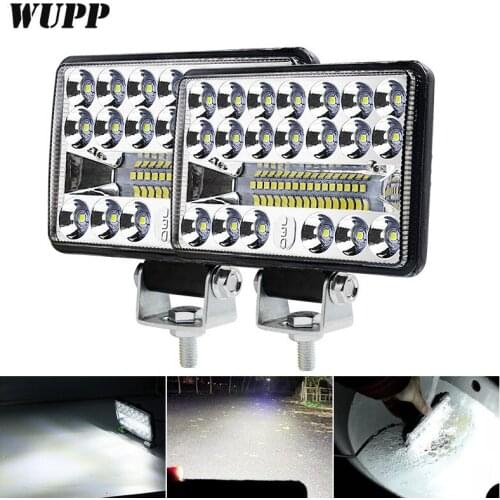 Car led work light dual lamp 60W highlight off-road car roof searchlight maintenance auxiliary lamp car