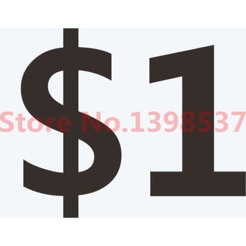 Make up the difference or order price of $1