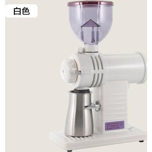 220V/110V Electric Coffee Grinder Machine Coffee Beans Particle Fully Automatic Detachable 10 File Adjustable High Capacity Fast