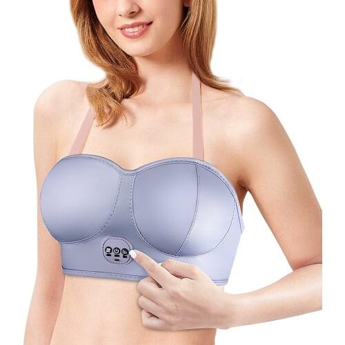 Electric Breast Enlargement Massage Bra Heating Vibration Chest Massager Breast Growth Lifting Tightening Tools Chest Enhancer