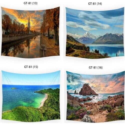 Sea alpine forest room decor aesthetic tapestry anime wall decor bedroom hanging cloth wall decor farmhouse decor gothic decor