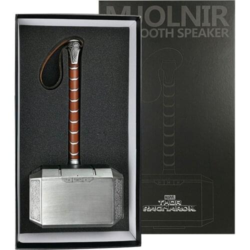 Hasbro Avengers Super Hero Thor Voice Hammer Metal 1:1 Cosplay Props Weapons Hammer Action Figure Desk Decoration Model Toy