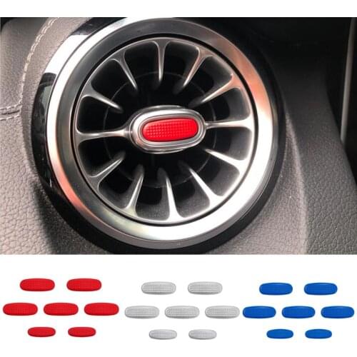 Air conditioner outlet Knob Patch Trim Cover Sticker For Mercedes Benz A B CLA GLB GLA Class W177 W247 C118 W118 X247 H247