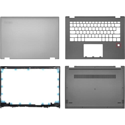 NEW Laptop LCD Back Cover/Front Bezel/Palmrest/Bottom Case ABCD Cover Case For Lenovo Yoga 520-14 520-14IKB FLEX 5-14 Gray