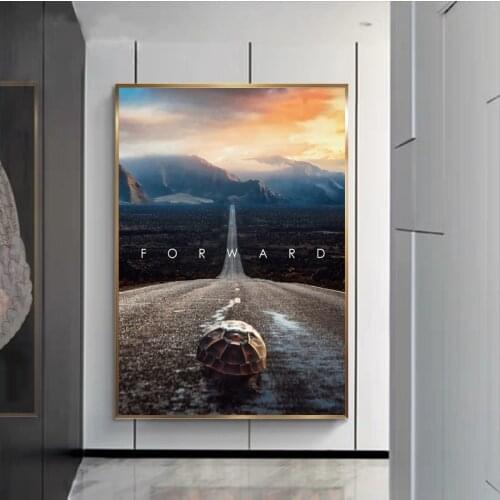 Forward Movie Poster Cuadros Art Canvas Paintings Poster and Print Cuadros Wall Art Picture for Home Decor (No Frame)