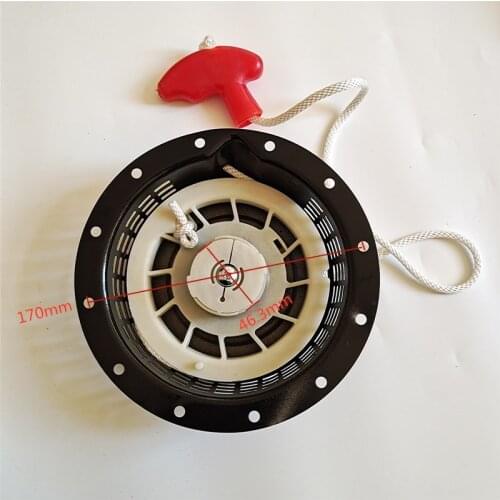 SPW-48C/68C Recoil starter for Kubota transplanter SPW48C / SPW68C Starter assembly of hand-held rice transplanter