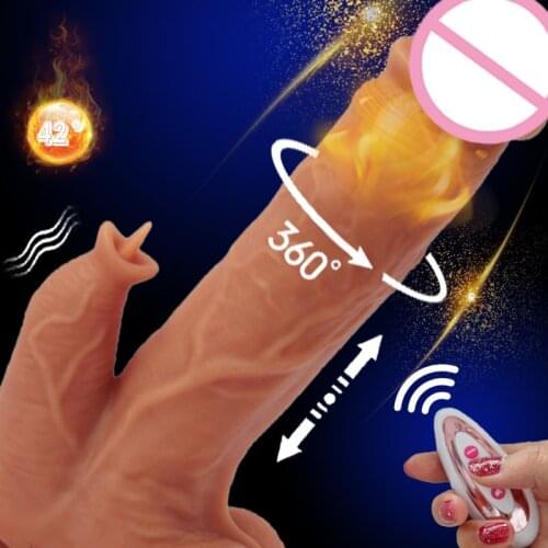 Telescopic Dildo Sex Machine Female Masturbators Vibrator for Women Sextoys Big Heating Vibrator Clitoris Stimulator Fidget Toys