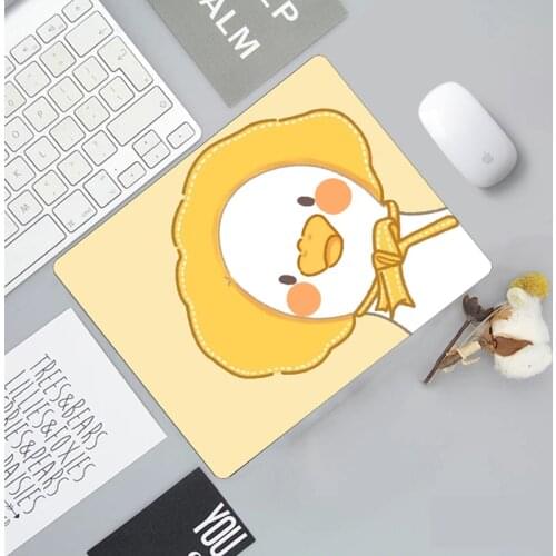 Protect Table Mouse Pad Locking Edge Keyboard Mouse Mat Anti-Slip Gaming Computer Mat Desk Accessories Gift 21X26CM Mouse Mats