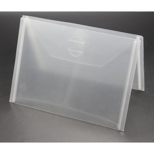 10pcs Resealable Storage Case For Cutting Dies Stencil Album Stamp Crafts Clear Plastic Seal Bags 18x13cm