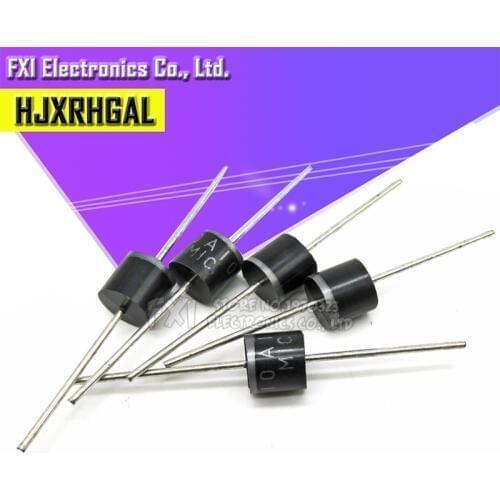 20PCS 10A10 R-6 electrical Axial Rectifier Diode 10A 1000V 10a10 New original