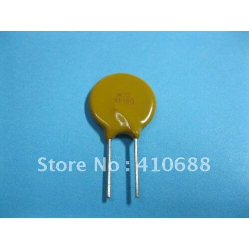 500 Pcs Per Lot Radial Leaded PPTC Resettable Fuse 72V 1.6A XF160 PolySwitch New Hot Sale HIGH Quality