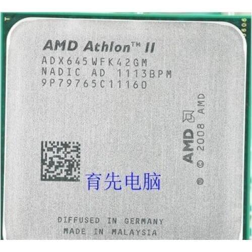 AMD Athlon X4 645 quad-core scattered pieces cpu fm1 3.0G L2 2M cpu quad-core processor (working 100% Free Shipping)