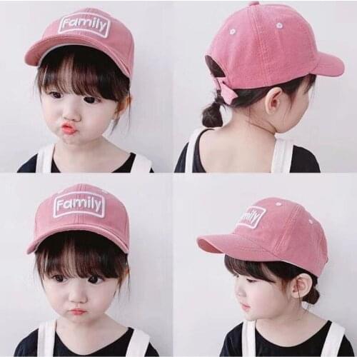 Children Baseball Cap Spring Summer Korean Edition Girl Sun Hat Travel Sun Protection Toddler Infant Baby Boy Snapback Hats