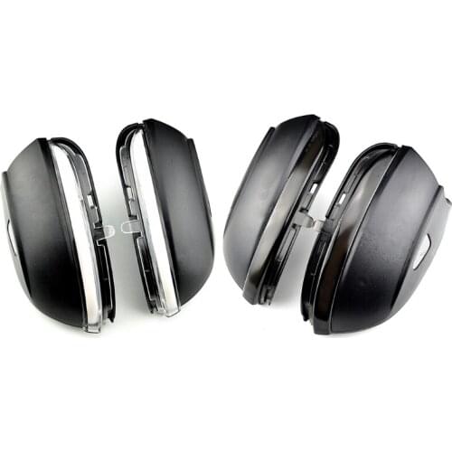 Dynamic Sequential LED Side Mirror Turn Signal Light Assembly for VW-Jetta MK6 CC B7 Flowing Water Blinker Flashing Lamp