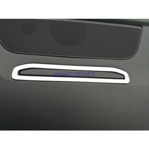 For Audi Q7 2016 2017 Car GPS Front Console Panel Navi Navigation Position Frame Cover Trim Car Stying Accessories