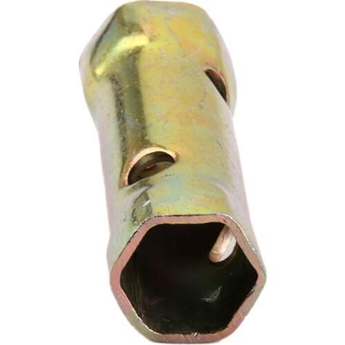 Motorbike Double End Spark Plug Box Spanner 16/18mm Hexagonal Socket Wrench