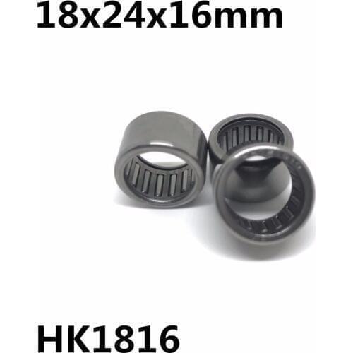 10pcs HK1816 18x24x16 mm Bearing Shell Type Needle Roller Bearings High Quality HK182416
