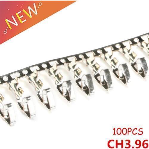 100PCS connector CH3.96 Molex 3.96 Terminal plug connectors Pitch:3.96MM Wire Cable Housing Female Pin