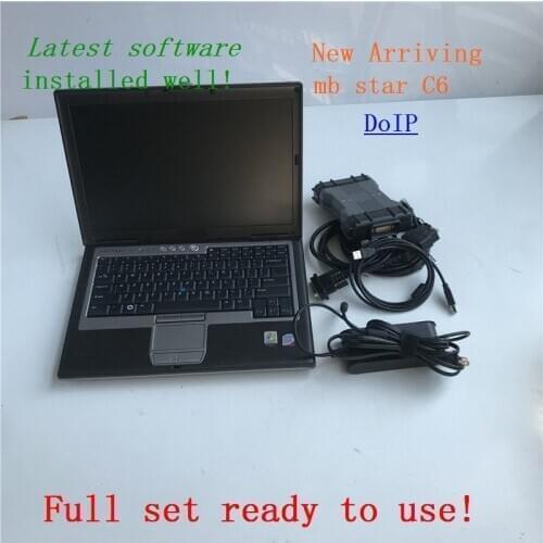 MB Star C6 sd connect c6 DOIP with V2020.09 Software HDD/SSD D630 Laptop for MB Car and Truck Auto Diagnosis tool Ready to Use