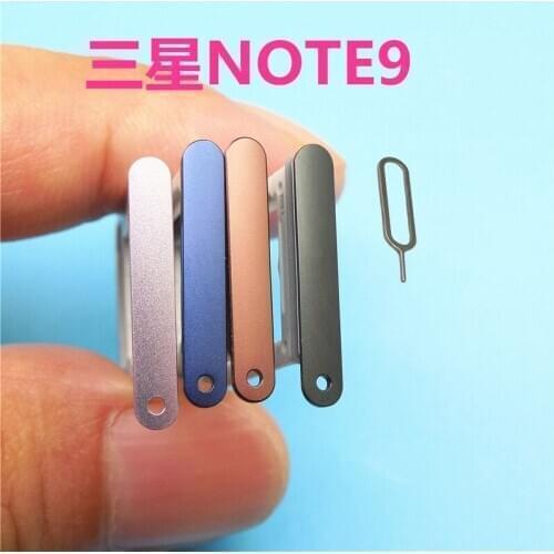 For Samsung Galaxy Note 9 N960 N960F N960FD N960U N960W Original Phone Housing New SIM Card Adapter Micro SD Card Tray Holder