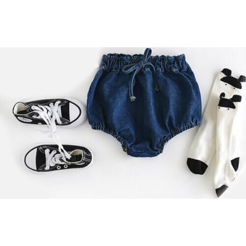 Casual Newborn Baby Short Pants Summer Casual Denim Shorts for Boy and Girls Jeans Toddler Shorts Children Jeans Clothes 0-24M