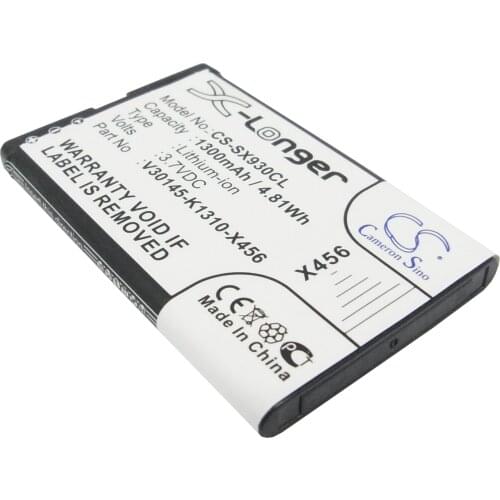 Cameron Sino Cordless Phone Replacement Li-ion Battery 1300mAh For V30145-K1310-X456 American Telecom Gigaset SL930 Free Tools