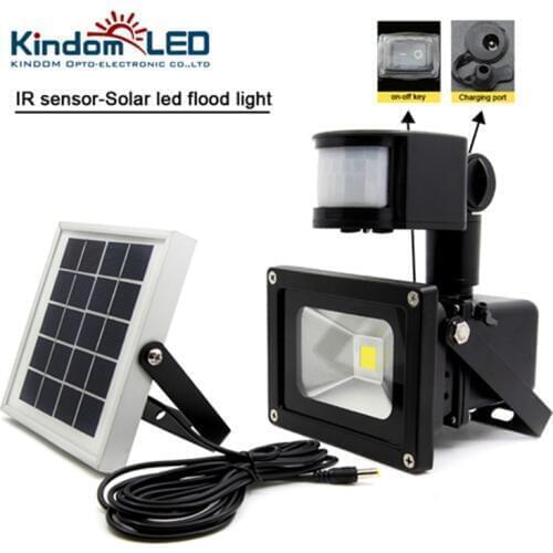 Solar Light Outdoor Motion Sensor Recharge Solar Wall Light Waterproof Emergency Led Light For Street Garden Porch Lamp