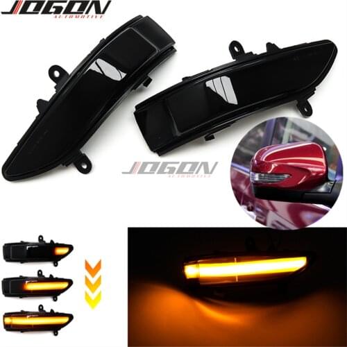 2pcs LED Dynamic Turn Signal Light For Subaru Forester Tribeca Side Mirror Blinker Indicator For Subaru Outback Legacy Impreza