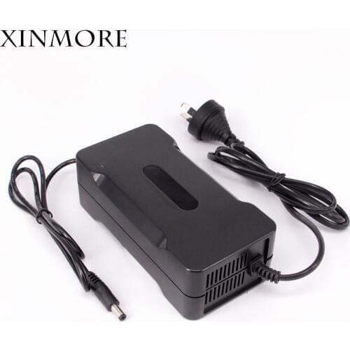 XINMORE Auto-Stop 71.4V 1.8A Lithium Battery Charger For 60V (63V) Li-Ion Lipo Battery Pack Cooling with Fan Inside
