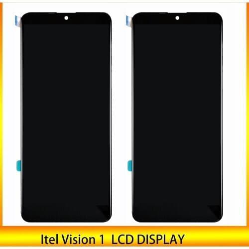 High Quality ORIGINAL Lcd 6.1" For Itel Vision 1 L6005 LCD Display Screen Touch Sensor Digitizer Tape&Tool