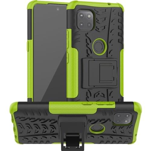 6.7'' Shockproof Armor Rugged TPU Bumper Coque Cover For Motorola Moto G 5G G5g MotoG5g Case Fundas PC Stand Shell