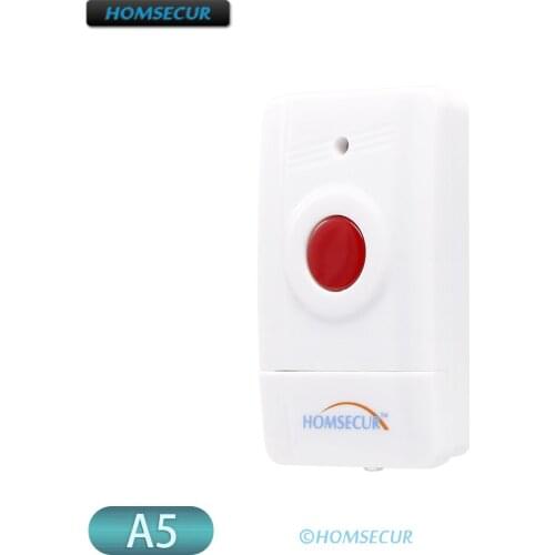 HOMSECUR 433MHz A5 Wireless Emergency Panic Button For Our Home Alarm System