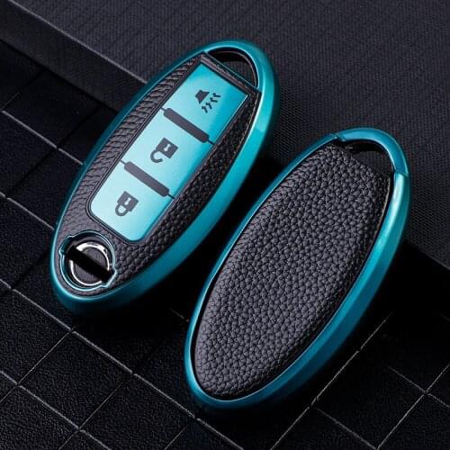 Car Remote Key Case Cover For Nissan Rogue XTrail T32 T31 Qashqai J11 J10 Kicks Tiida Pathfinder Murano Juke Versa Note Infiniti