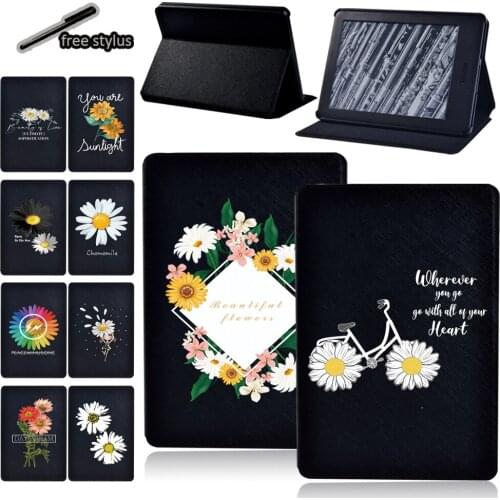 Tablet Case for Amazon Kindle Paperwhite 4/1/2/3/Kindle (8th/10th Gen) Drop Resistance Cover Case + Free Stylus