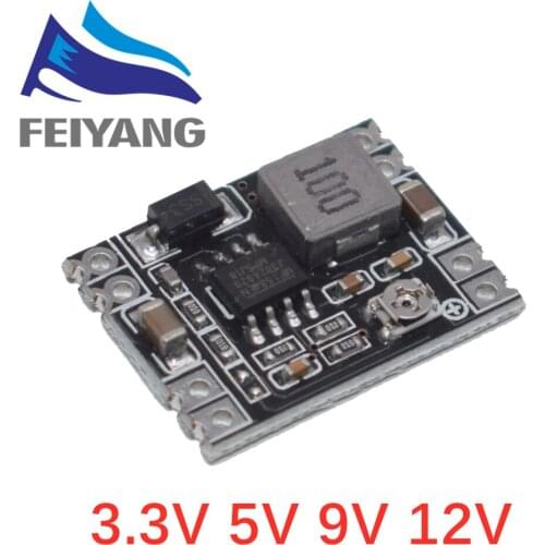 DC-DC Buck Step-down Power Supply Module 5V-12V 24V to 5V 3.3V 9V 12V Fixed Output High-Current