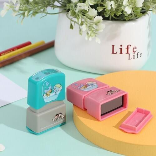 Baby Name Stamp DIY Security Name Seal Clothes Chapter Carve Patterns Yourself Not Easy To Fade Security Name Stamp Carve