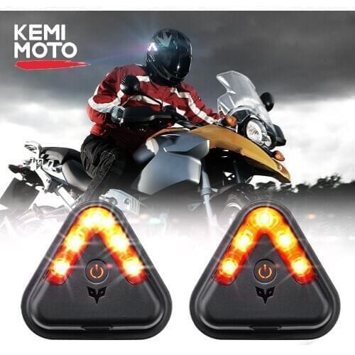 For BMW R1200GS LC R1200 GS Gsa 1200GS ADV R1250GS F800GS Helmets Flashing Warning Light Wireless Motorcycle Turn Signal Light
